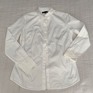 Classic White Men's Shirt